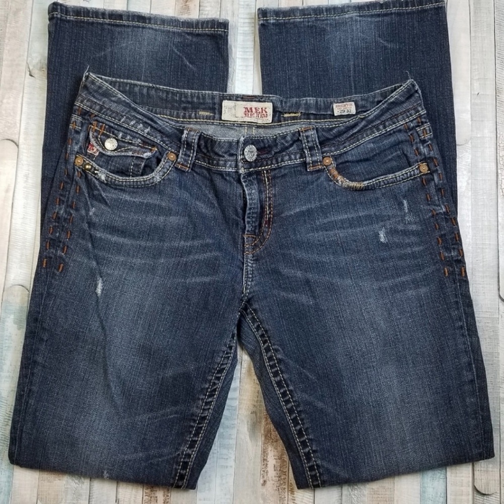 MEK Bling Brighton Easy Bootcut Jeans - Picture 2 of 4